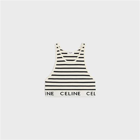 celine crop bra